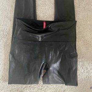 Spanx Faux Leather Leggings